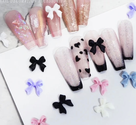 Bows Nail Charms