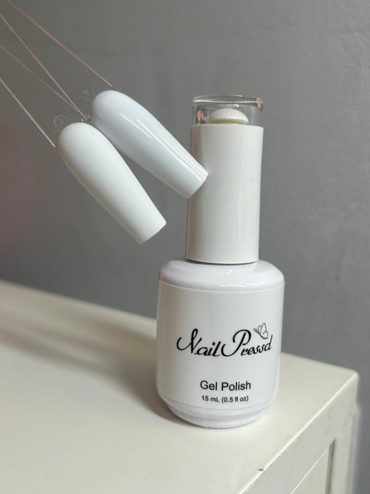 White gel polish