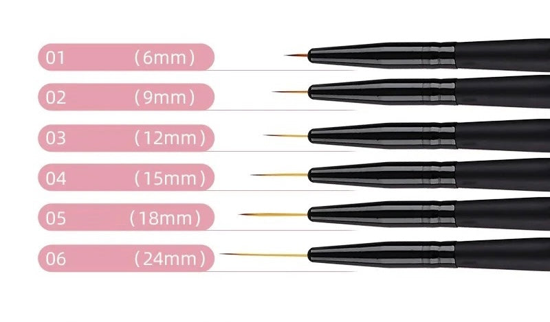 Liner Nail Art Brush Set